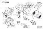 Bosch 3 600 HA4 30A Rotak 43 S Lawnmower Spare Parts